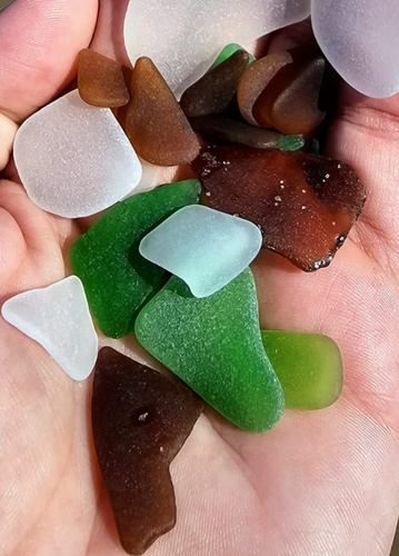Sea Glass Found On Outer Banks